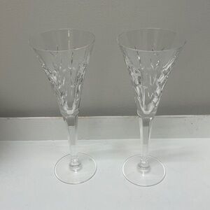 Set of  2 Waterford Crystal Glasses